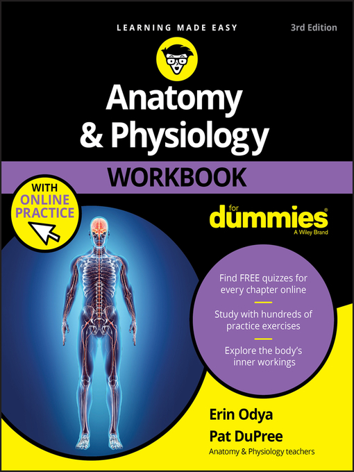 Title details for Anatomy & Physiology Workbook For Dummies with Online Practice by Erin Odya - Available